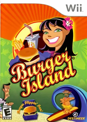 Burger Island box cover front